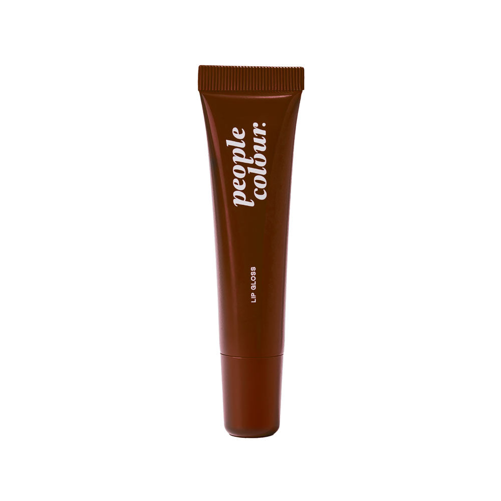 Lip Gloss Toasty Glow - Gloss marrom brilhante com aroma de cookie